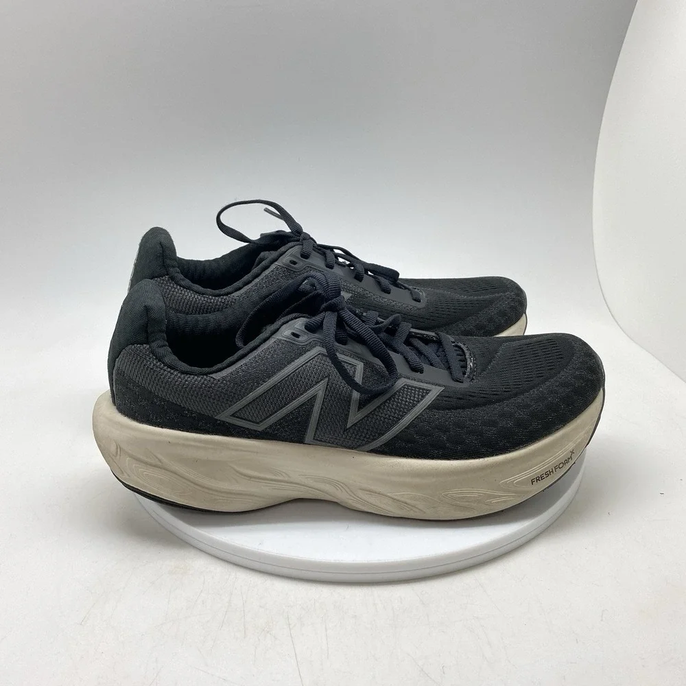 New Balance Sneakers Womens 9 FF X 1080 V14 W1080B14 Black Running Athletic Shoe